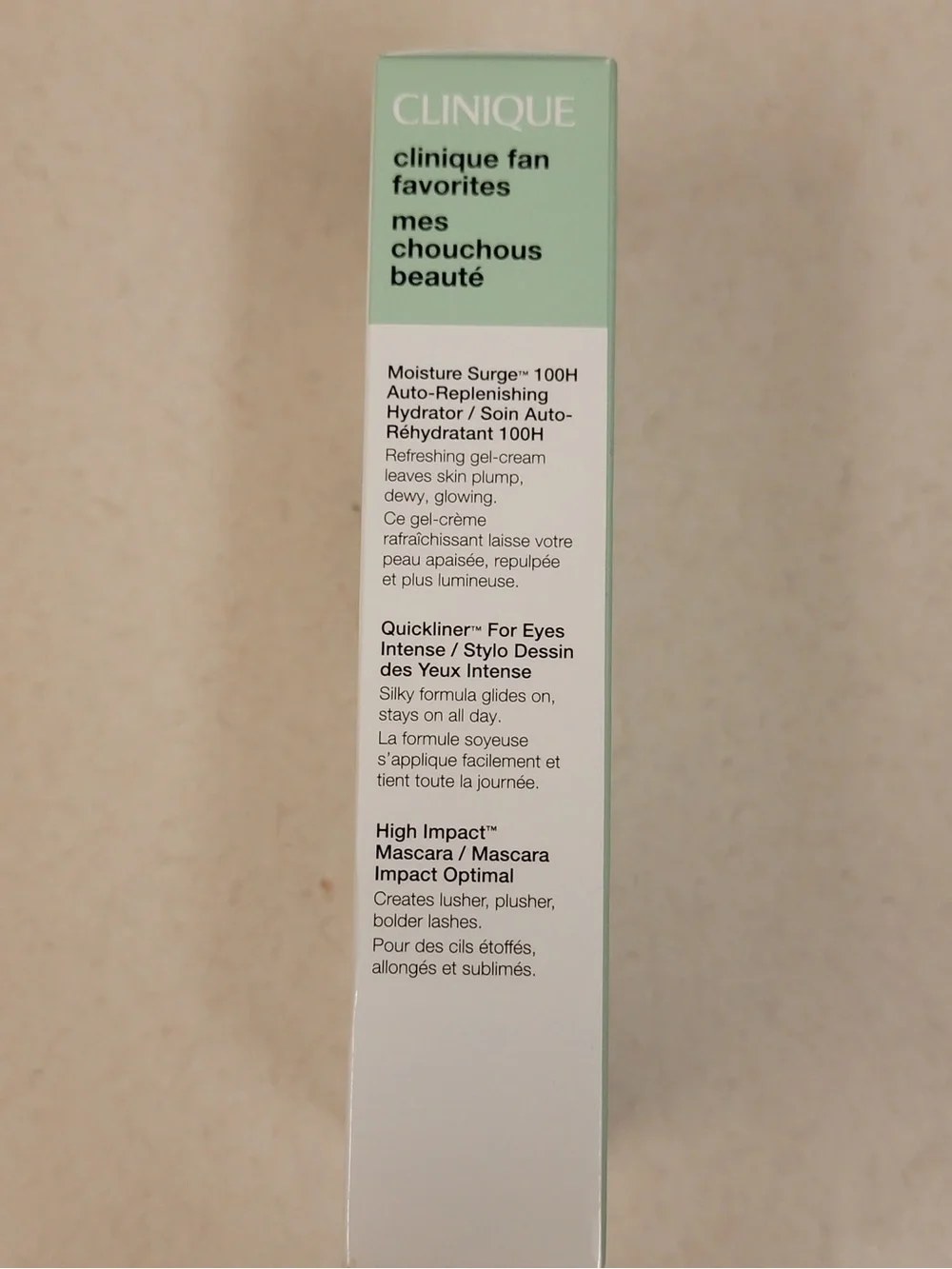 Clinique Moisture Surge Skincare & Makeup Set - Mascara and Eyeliner in black